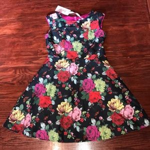 ❄️ Ted Baker NWT Tween Floral Holiday Dress 14